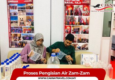 Agihan Air Zam Zam kepada para pewaris Badal Haji