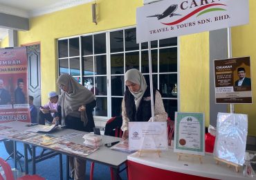 Pembukaan Booth di Pusat Al-Barakah Dato Ustaz Kazim Elias