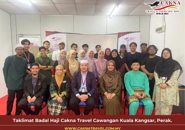 Taklimat Badal Haji Cakna Travel di Cawangan Kuala Kangsar Perak